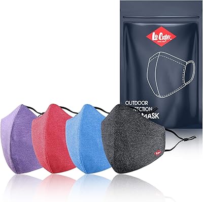Lee Cooper cotton facial masks with Hike hyprotec filter and minimal fog for glasses users.. Transform how you shop with DIAYTAR NIGERIA's vast selection and budget-friendly delivery options.