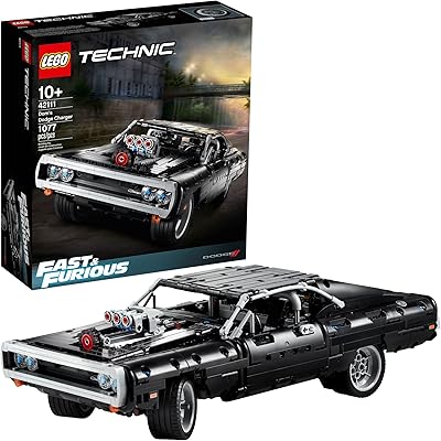 LEGO TECHNIC 42111 Dodge Charger Fast & Furious Dooms racing car construction kit, new 2020 (1077 pieces).. Experience the DIAYTAR difference with our vast product selection and delivery within 5-8 days.