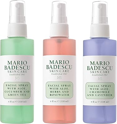Spray Face Mario Badescu Spritz Mist & Glow, lot of 3 - Lavender, Cucumber, Rose.. Get access to thousands of affordable products only on DIAYTAR Nigeria.
