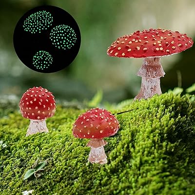 3 -piece light mushroom mushroom figurine at night resin figurine.. Discover why DIAYTAR NIGERIA is the smart shopper's choice for affordable products delivered nationwide.