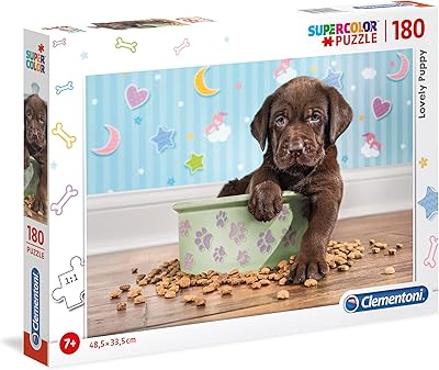 Clementoni 29754 29754-Jouet of construction for Super Cool puppy, 180 pieces, multicolored.. Shop smart, shop DIAYTAR - Nigeria's most affordable e-commerce platform with nationwide delivery.