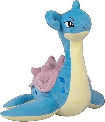 Pokémon Lapras plush - Large size 12 inches - 2 years and over.. One platform, endless products — welcome to DIAYTAR Nigeria.