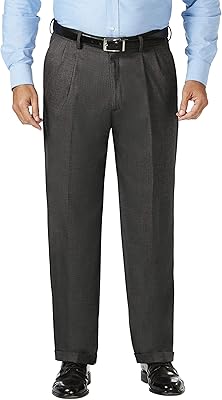 J.M. Haggar stretch pants large and large for men, classic cut folded on the front.. From office supplies to fashion — DIAYTAR Nigeria brings it fast.