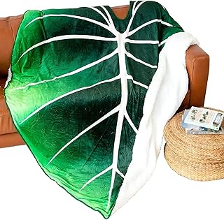 Giant leaf blanket flannel covers funny King size soft coverage.. Shop efficiently with DIAYTAR NIGERIA, offering thousands of products at unbeatable prices delivered promptly.