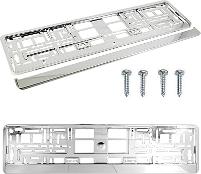 Pair (2 rooms) frame surrounding the Super Chrome car license plate.. Your complete e-commerce destination, DIAYTAR NIGERIA combines variety with budget-friendly nationwide shipping.