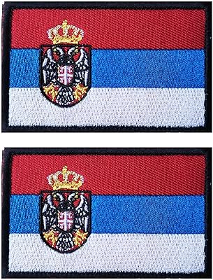 Patch embroidered flag ali plus Serbia 2 -piece Moral Moral Patch Tactical Velcro embroidered.. Looking for quality and speed? You’ll find both at DIAYTAR Nigeria.