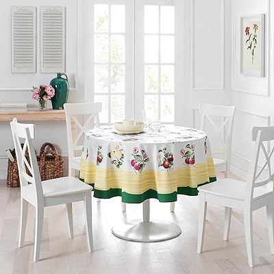 Round table table French Villeroy & Boch, table runner for dining tables, 70 "multicolored round.. Explore the biggest product variety online — only at DIAYTAR Nigeria.