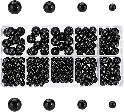 PH pandahall multiple box of round pearls for women, 316 pieces of brown precious stones 4 mm, 6 mm, 8 mm, 10 mm with storage box.. Shop smart, shop DIAYTAR — Nigeria’s trusted e-commerce site.
