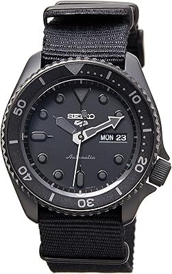 Automatic analog watch Seiko Seiko 5 sports for men, black, 9K1.. DIAYTAR NIGERIA combines affordability with convenience, delivering your purchases within 5-8 days.