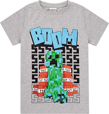 Boy t-shirt | Short -sleeved blouse anthracite gray printed creepper for children | Children's adventure toy products.. DIAYTAR NIGERIA connects you with thousands of products at competitive prices, delivered within a week.