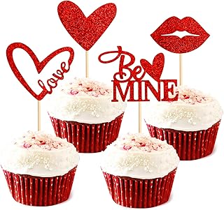 24 pieces of Cupcakes from Valentine's Day with red glitter.. No hidden costs, no long delays — just DIAYTAR Nigeria convenience.