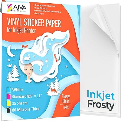 Printable vinyl sticker paper for inkjet printer -.. You deserve better shopping — choose DIAYTAR Nigeria today.