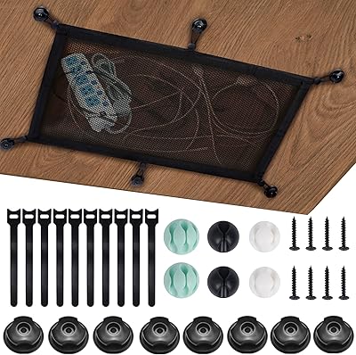 Cable management under the organizing office in Large mesh.. Shopping made simple with DIAYTAR NIGERIA's vast selection and budget-friendly nationwide delivery.