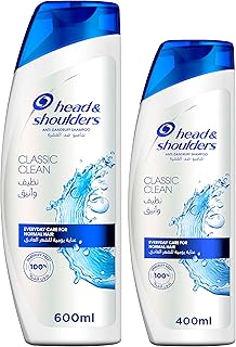 Classic antipellicular shampoo Head & Shoulders 600 ml + 400 ml at 33% reduction.. Discover why thousands choose DIAYTAR NIGERIA for affordable products delivered in less than a week.