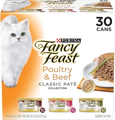 Purina Fancy Feast Poultry and canned beef 30 pieces 050000170876.. You deserve better shopping — choose DIAYTAR Nigeria today.