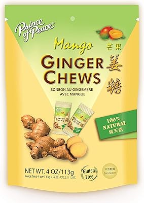 Prince of Peace Ginger Checking with mango, 4 oz - candied ginger - mango candies - mango and chewing ginger - natural candies - ginger candies for nausea.. Enjoy deals you can’t resist and delivery you can trust — DIAYTAR Nigeria.