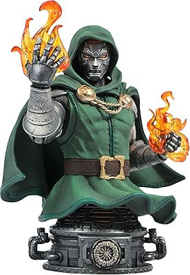 Diamond select toys marvel doctor doom gilet, multicolore, 6".. DIAYTAR NIGERIA revolutionizes online shopping with competitive prices and reliable 5-8 day delivery.