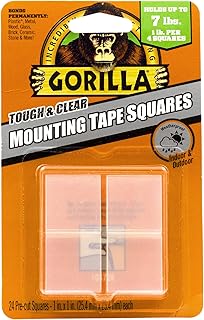 Double side square support tape Gorilla Tuff & Clear, 24 x 1 "Prédecut (1) - 6067201.. Your digital shopping companion, DIAYTAR NIGERIA offers unmatched value with nationwide shipping.