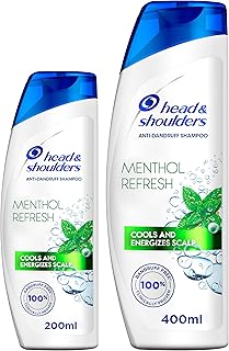 HEAD & SHOULDERS REFRESH Antipellicular shampoo for itching scalp with menthol, 400 ml + 200 ml.. DIAYTAR NIGERIA brings the nation's largest product catalog to your doorstep at prices you'll appreciate.