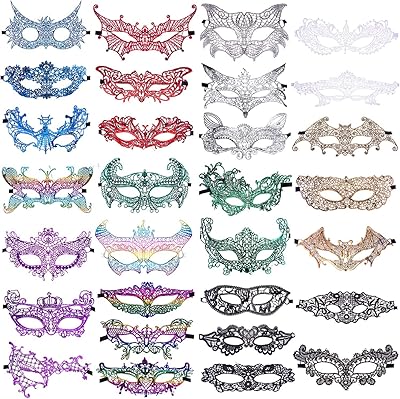 Bulk masquerade masks, lace mask, Venetian masks for women, lace masquerade mask for festive ball.. DIAYTAR NIGERIA brings affordable shopping to your fingertips with reliable delivery in less than 8 days.