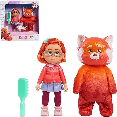 Just Play Disney and Pixar Turning Red Doll Mylene Deluxe 6 -inch with Panda Costume, children's toys under official license for 3 years and more, gifts and gifts.. DIAYTAR NIGERIA combines affordability, variety, and convenience with nationwide delivery services.