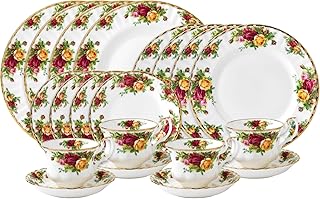 Set of cutlery 20 pieces Royal Albert Old Country Roses, Multicolor.. DIAYTAR NIGERIA: Where affordability meets variety in Nigeria's most comprehensive online marketplace.