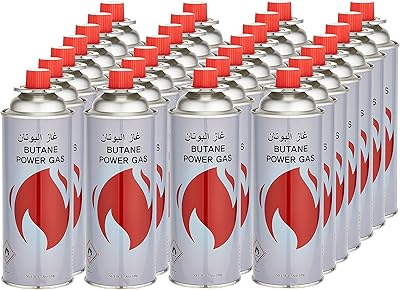 Lot of 28 butane gas stoves Go2camps, 28 x 220 g, multicolored.. Shop smart, shop DIAYTAR - Nigeria's most affordable e-commerce platform with nationwide delivery.