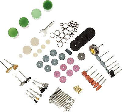 Set of mini rotating tools of 140 pieces, suitable for drilling, grinding, sculpture and polishing machines.. DIAYTAR NIGERIA: Where affordability and variety meet with convenient delivery within 8 days.