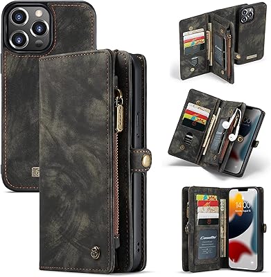 Case me case foldable leather portfolio for iPhone 13 pro.. DIAYTAR NIGERIA: Empowering Nigerians with access to affordable products delivered within 8 days.