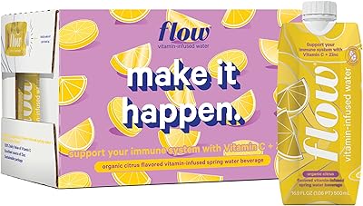 Infused source water from Flow vitamins, biological citrus flavor, infused with vitamin C and zinc, ecological pack, 100% recyclable, electrolytes + essential minerals, 12 x 500 ml package ..... Experience the joy of convenient shopping with DIAYTAR NIGERIA's vast selection and quick delivery service.
