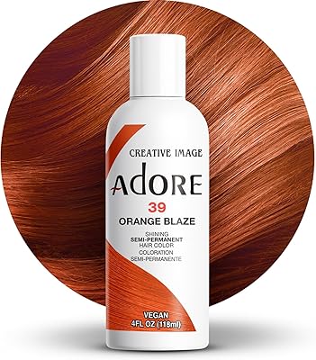 Semi-permanent hair dye loves #039 Orange please 4 oz (118 ml) (AD-39).. DIAYTAR NIGERIA makes quality accessible with low prices and reliable 5-8 day nationwide delivery.