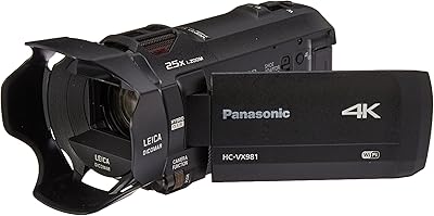 Panasonic 4K UHD HC-VX981K camcorder Zoom optics 20x BSI 1 23 "sensor.. Discover endless shopping possibilities at DIAYTAR NIGERIA, with budget-friendly prices and reliable delivery.