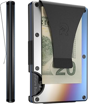 Original wallet with RFID Titane For Men's Blocking - Burnt titanium tickets | Simple RFID wallet, fine wallet, metal.. DIAYTAR Nigeria offers great deals, a huge product variety, and delivery in under a week.
