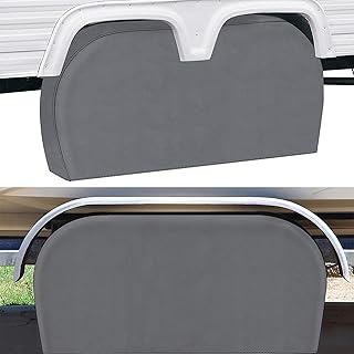 Tuszom 100% waterproof with double axle RV rv-covers 2 rooms for trailers 30 \ "-33 \" Dia wheels-anti-UV 600D Oxford Camper Truck Double wheel covers for winter winter.. Shop without compromise at DIAYTAR NIGERIA, where quality, affordability, and quick delivery coexist.