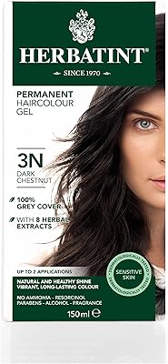 Vegetable dye without ammonia herbatint 150 ml dark chestnut 3n.. DIAYTAR NIGERIA: Bringing affordable shopping solutions with a diverse product catalog delivered nationwide.
