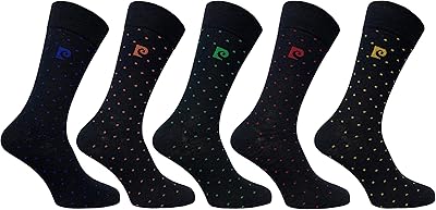 Step Step Design For Men | 5 pairs | UK size 7-11 | everyday socks for men with black and colorful polka dots, black, 41-45 eu.. Shop across categories at DIAYTAR NIGERIA and enjoy budget-friendly nationwide shipping in 5-8 days.