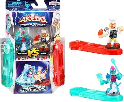 Legends of Akido PowerStorm Versus Pack 2 Action figurines and 2 epic Brainy combat controllers Versus Bone Burner, Multicolore, 15170.. Quick delivery. Quality products. Great deals. That’s DIAYTAR Nigeria.