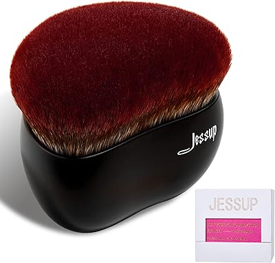 Jessup Broadcast brush and monobloc complexion and makeup, flat brush for foundation, outline and liquid, matt black, sf001... DIAYTAR NIGERIA delivers value, variety, and convenience with our nationwide 5-8 day shipping.