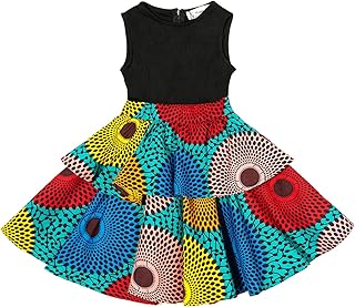 African dress with ankara print for girls.. DIAYTAR NIGERIA combines the largest product selection with affordable prices and reliable delivery.