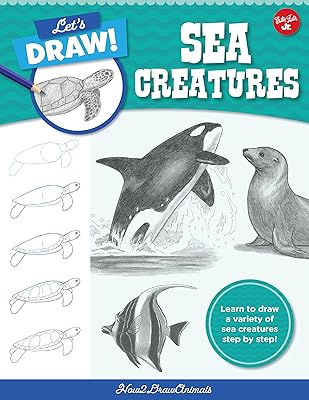 Draw sea creatures: Learn to draw a variety of marine creatures step by step! (volume 6).. DIAYTAR NIGERIA: Your trusted partner for affordable online shopping with reliable delivery timeframes.