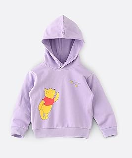 Winnie hooded sweatshirt for baby girl - Violet, 0-6 months.. Your shopping dreams realized through DIAYTAR NIGERIA's affordable platform with reliable delivery times.