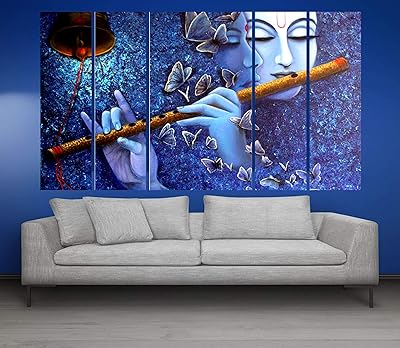 Magnificent wall decoration with Radha Krishna wooden frame with Bansuri by Kiara Arts for Salon.. Shop for everything you need at DIAYTAR NIGERIA, with budget-friendly prices and quick delivery.