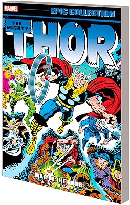 Thor Epic Collection: The War of the Gods.. DIAYTAR NIGERIA revolutionizes online retail with our vast selection and cost-effective delivery options.