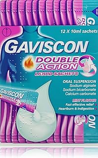 Gaviscon liquid bags double action flavor mint 12 x 10 ml.. DIAYTAR NIGERIA combines affordability, variety, and convenience with nationwide delivery services.