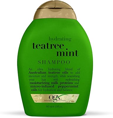 Hydrating shampoo with organic tea, peppermint, 11 oz (package of 2).. Shop smarter with DIAYTAR NIGERIA's diverse marketplace and budget-friendly nationwide delivery.