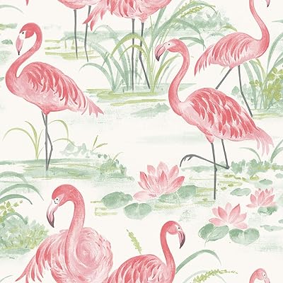 Nudes3679 flamingo beach wallpaper by nour wallpaper to take off and stick, pink.. Find more for less — only on DIAYTAR Nigeria.