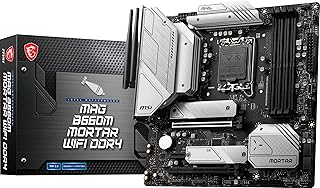 MSI motherboard for Gaming Mag B660m Mortar Wi-Fi DDR4 (Matx, Intel Core 12th generation, Socket LGA 1700, DDR4, PCIe 4, LAN 2.5G, M.2 locations, Wi-Fi 6).. DIAYTAR NIGERIA: Your trusted marketplace that combines variety, affordability and reliable shipping.