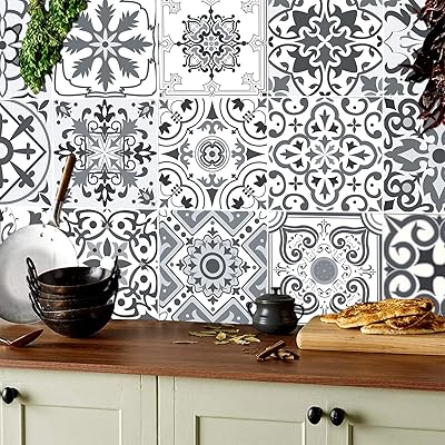 Cairn 15 cm (6 ") Moroccan tile sticker for room decoration.. DIAYTAR NIGERIA: Where every shopping need is met with affordable prices and timely delivery.