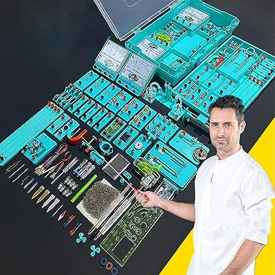 Basic circuits starter kit, school physics laboratories, electric children's kit, electromagnetic physics experimentation kits for toddlers and high school.. Your ultimate shopping destination, DIAYTAR NIGERIA combines extensive selection with affordable shipping.