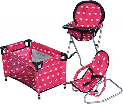 The New York Doll Collection Mega Play Set of doll with high doll chair.. Discover the convenience of DIAYTAR NIGERIA's vast e-commerce platform with delivery in just 5-8 days.